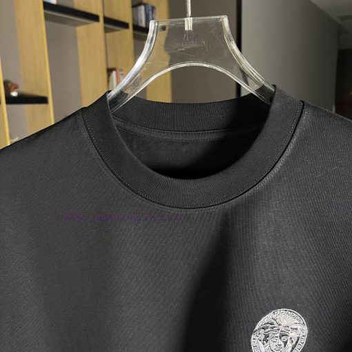 Early Spring 2025 Versace Versace*Fabric: 26 Count Pure Cotton Double YarnWeight 330gSize S M L 6vmalzcb - Image 7