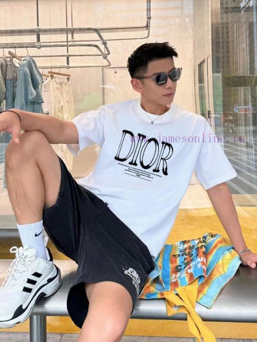 Early Spring 2025 DiorFabric: 26 Count Pure Cotton Double YarnWeight 330gSize S M L XL 2XLCraft e9b7gc2j - Image 2