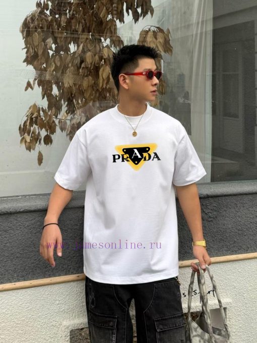 Early Spring 2025 Prada PradaFabric: 26 Count Pure Cotton Double YarnWeight 330gSize S M L XL 2 hsg2w3bm - Image 3