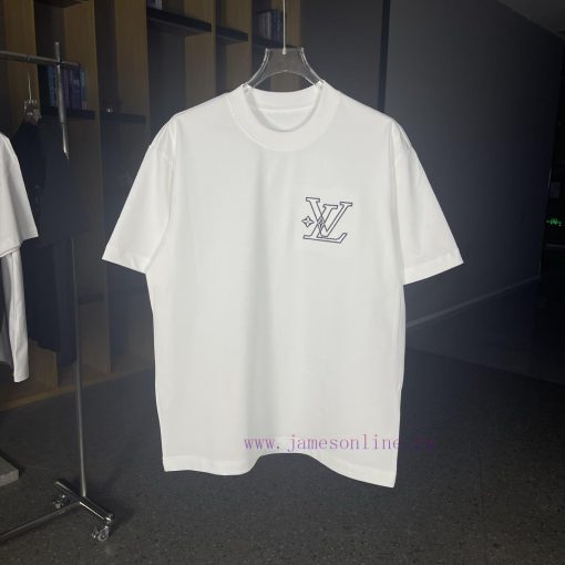 Early Spring 2025 Louis VuittonFabric: 26 Count Pure Cotton Double YarnWeight 330gSize S M L XL 42rmjiz2 - Image 5