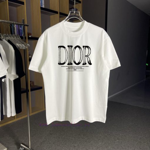 Early Spring 2025 DiorFabric: 26 Count Pure Cotton Double YarnWeight 330gSize S M L XL 2XLCraft e9b7gc2j - Image 5