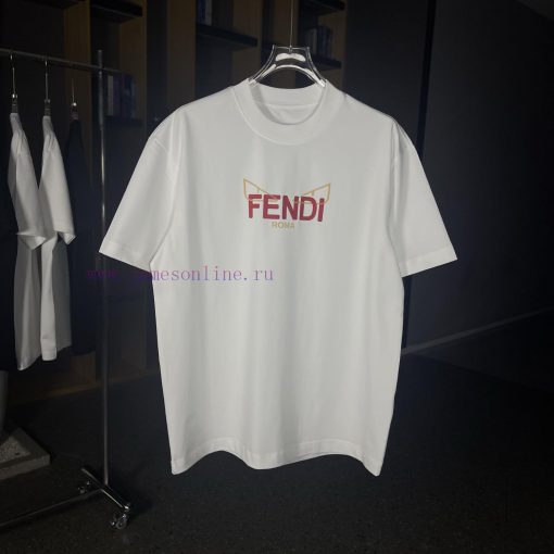 Early Spring 2025 FendiFabric: 26 Count Pure Cotton Double YarnWeight 330gSize S M L XL 2XLCraf pp5mv8ei - Image 2