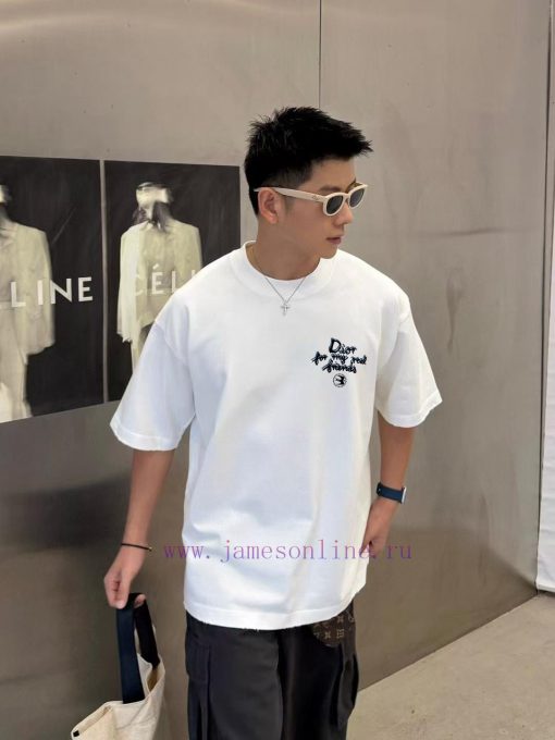 Dior In Early Spring 2025Fabric: 26 Count Pure Cotton Double YarnWeight 330gSize S M L XL 2XLCr trnu6kos - Image 4