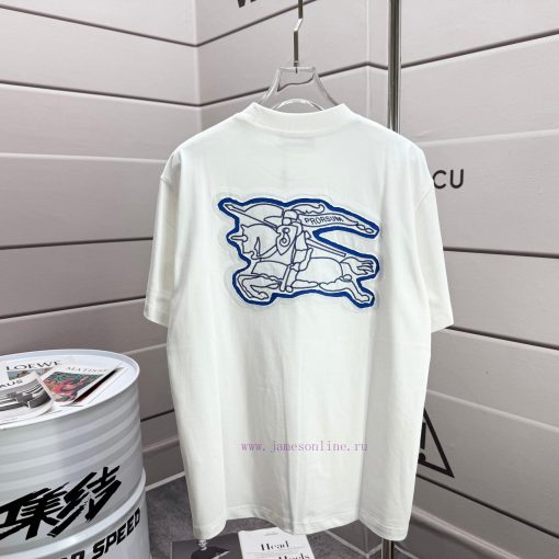 Burberry 2025 Spring/Summer Classic War Horse Patch Embroidered Personalized Logo Custom Double 9kv7uydg - Image 2