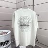 CH Kroxin 2025 Summer New Style Horseshoe Embroidered Printed Short Sleeve T-shirt Customized F 9r3i2hbe