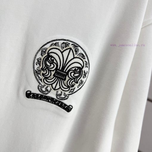 CH Kroxin 2025 Summer New Style Horseshoe Embroidered Printed Short Sleeve T-shirt Customized F 9r3i2hbe - Image 5