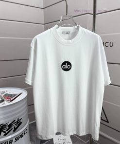 # Alo * 2025 Spring/Summer Classic Simple Circular Letter Thick Plate Stereoscopic Silicone Cra 3f7oaois