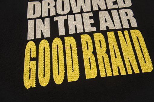 Pure Original MatchingGOODBRAND 2025SS Atlantis Full Print Color Diamond Slogan Light Luxury Fa quqoehoe - Image 7