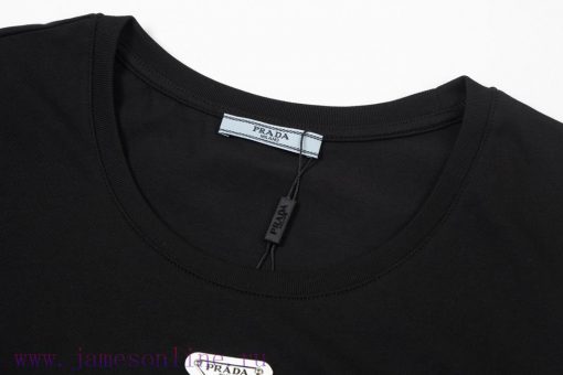 PRADA 2025 New Custom Triangle Logo Letter Logo Unisex VestCustomized 260g 100% Double Yarn Pur 36tn5ddr - Image 5