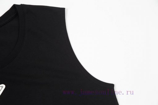 PRADA 2025 New Custom Triangle Logo Letter Logo Unisex VestCustomized 260g 100% Double Yarn Pur 36tn5ddr - Image 8