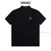 Versace Letter Logo Exquisite Logo Polo ShirtUpgraded Inspired By Retro 80sOriginal Fabric Offi bouol321