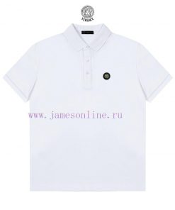 Versace Classic Logo Exquisite Polo ShirtUpgraded Inspired By Retro 80sOriginal Fabric Official lo553e9c