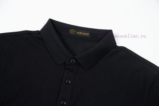 Versace Letter Logo Exquisite Logo Polo ShirtUpgraded Inspired By Retro 80sOriginal Fabric Offi bouol321 - Image 8