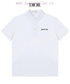 DIOR Dior Logo Exquisite Logo Polo ShirtUpgraded Inspired By Retro 80sOriginal Fabric Official nsg6oynv