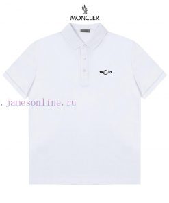 Moncler Official Logo Exquisite Logo Polo ShirtUpgraded Inspired By Retro 80sOriginal Fabric Of i77nozv3