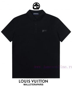 LV Louis Vuitton Classic Logo Exquisite Polo ShirtUpgraded Inspired By Retro 80sOriginal Fabric e09lm4xj