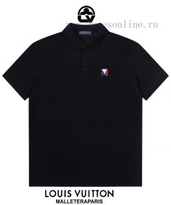 LV Louis Vuitton Classic Logo Exquisite Polo ShirtUpgraded Inspired By Retro 80sOriginal Fabric 5zbrll9e
