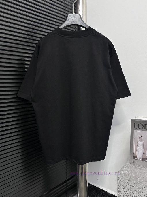 ￼ ￼ ￼ ￼ Louis Vuitton 25ss Logo T-shirtCustomized 260g Same Cylinder Dyed Fabric Feels Very Com cpertxri - Image 3