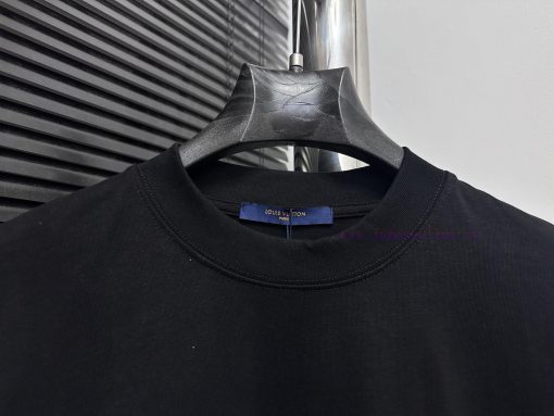 ￼ ￼ ￼ ￼ Louis Vuitton 25ss Logo T-shirtCustomized 260g Same Cylinder Dyed Fabric Feels Very Com cpertxri - Image 5