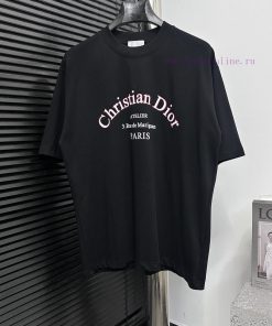 Dior 25ss New Round Neck T-shirtMade Of 2g Pure Cotton Fabric Comfortable And BreathableCrafted bvbrx5d5