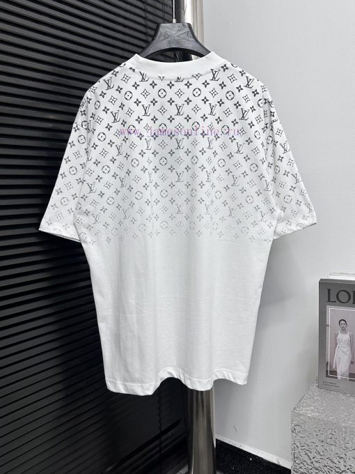￼ ￼Louis Vuitton 25ss Gradient Printed T-shirtCustomized 260g Same Cylinder Dyed Fabric Feels V mfhhuzs7 - Image 3