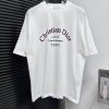 Dior 25ss New Round Neck T-shirtMade Of 2g Pure Cotton Fabric Comfortable And BreathableCrafted ortbj7n1