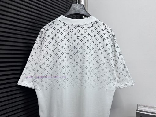 ￼ ￼Louis Vuitton 25ss Gradient Printed T-shirtCustomized 260g Same Cylinder Dyed Fabric Feels V mfhhuzs7 - Image 7