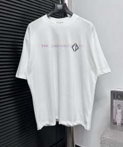Dior 25ss New Round Neck T-shirtMade Of 2g Pure Cotton Fabric Comfortable And BreathableCrafted 6n3syal8