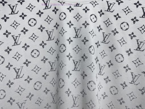 ￼ ￼Louis Vuitton 25ss Gradient Printed T-shirtCustomized 260g Same Cylinder Dyed Fabric Feels V mfhhuzs7 - Image 8
