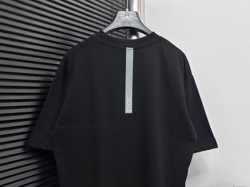 Dior 25ss New Round Neck T-shirtMade Of 2g Pure Cotton Fabric Comfortable And BreathableCrafted 5ue467tc - Image 8