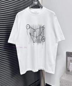 Maison Margiela 25ss New Letter T-shirtExquisite Upgrade Of Logo Logo Logo Official Short Sleev 9ygdas17