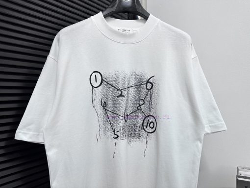 Maison Margiela 25ss New Letter T-shirtExquisite Upgrade Of Logo Logo Logo Official Short Sleev 9ygdas17 - Image 6