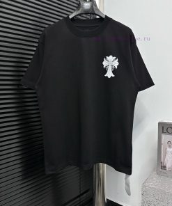 ￼ ChromeHearts 25ss Printed Round Neck T-shirtOriginal Fabric Official Short Sleeved T-shirt Of in6bt5ue