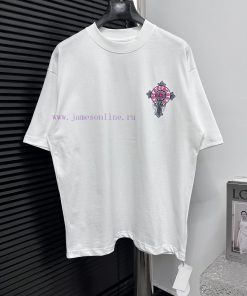 ￼ ChromeHearts 25ss Printed Round NeckOriginal Fabric Official Short Sleeved T-shirt Of The Sam cmwwmvmu