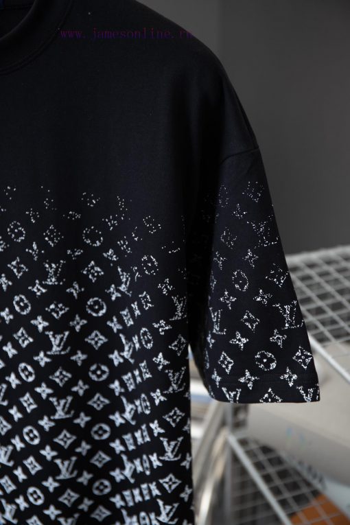 High-qualityLv 2025 Early Spring New Item Louis Vuitton MONOGRAM Vintage Gradient Short Sleeved otz4q4wh - Image 5