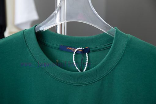 High-qualityLv 2025 Early Spring New Item Louis Vuitton MONOGRAM Vintage Gradient Short Sleeved d58rxgh1 - Image 4