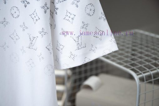 High-qualityLv 2025 Early Spring New Item Louis Vuitton MONOGRAM Vintage Gradient Short Sleeved z3mizal7 - Image 6