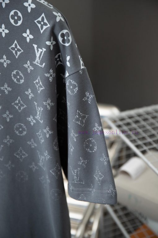 High-qualityLv 2025 Early Spring New Item Louis Vuitton MONOGRAM Vintage Gradient Short Sleeved ogn754jc - Image 7