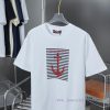 GU Gujia 25SS Spring/Summer New Short Sleeve Boat Hook 🪝 Printed Pattern Short Sleeved ShirtLig 2htlfax0