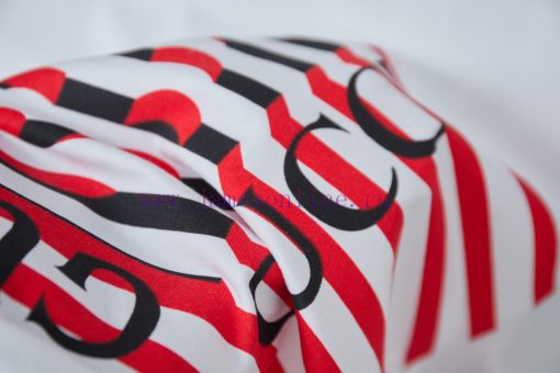 GU Gujia 25SS Spring/Summer New Short Sleeve Red Square Snake Pattern Printed Short SleeveLight bd5z61b6 - Image 7