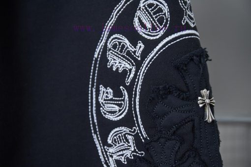 Ch * Ome Hearte 2025ss New Shorts With Fabric Patch Contrasting Thread Embroidery ShortsLight L 0427us5v - Image 6