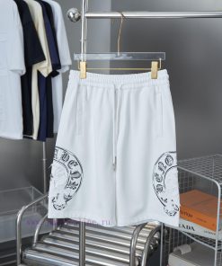 Ch * Ome Hearte 2025ss New Shorts With Fabric Patch Contrasting Thread Embroidery ShortsLight L 9lji5z3g