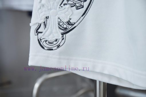 Ch * Ome Hearte 2025ss New Shorts With Fabric Patch Contrasting Thread Embroidery ShortsLight L 9lji5z3g - Image 8