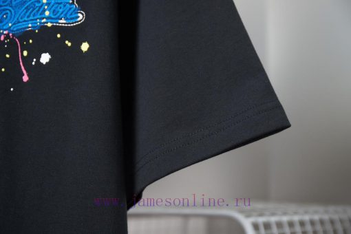 Louis LV 25ss Early Spring New Short Sleeved Contrasting LV Embroidered Short SleevedLight Luxu 0yy02k1m - Image 6