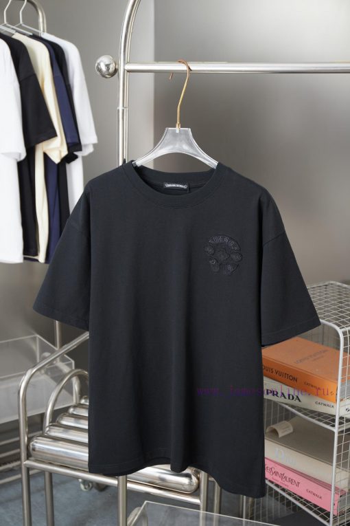 Ch * Ome Hearte 25SS Early Spring New Collection Embroidered Clough Cross Short SleeveLight Lux tvzhlj3v - Image 2