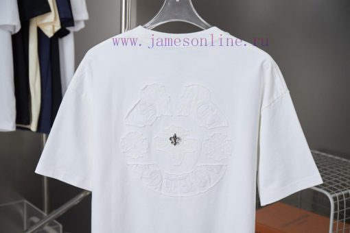Ch * Ome Hearte 25SS Early Spring New Collection Embroidered Clough Cross Short SleeveLight Lux 4lxg1u1f - Image 7