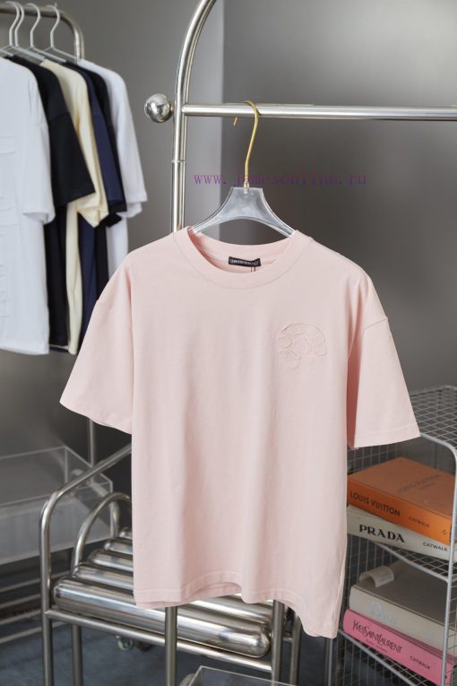 Ch * Ome Hearte 25SS Early Spring New Collection Embroidered Clough Cross Short SleeveLight Lux ndh9h9eg