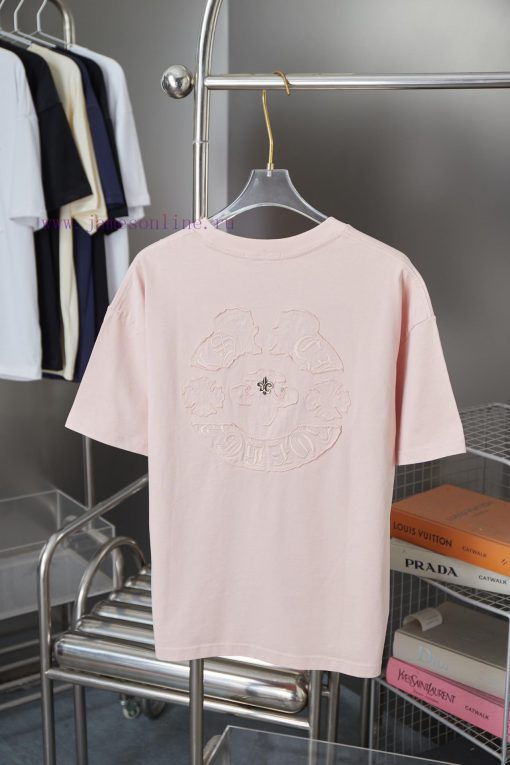 Ch * Ome Hearte 25SS Early Spring New Collection Embroidered Clough Cross Short SleeveLight Lux ndh9h9eg - Image 3