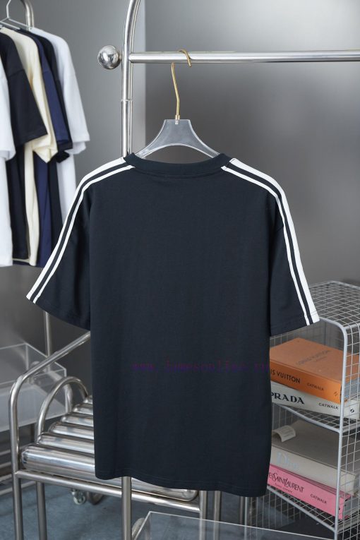 Celine 25SS Early Spring New Embroidered Letter Printed Short SleeveLight Luxury Fashion Is A M gzubbpoh - Image 3