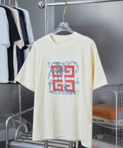 GIVE Jijia 25SS Early Spring New Collection Classic Logo Printed Embroidered Short SleeveLight 23imr11z